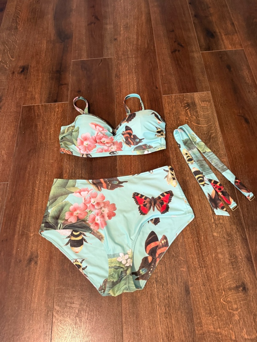 Modcloth Reversible Swim - size 1X